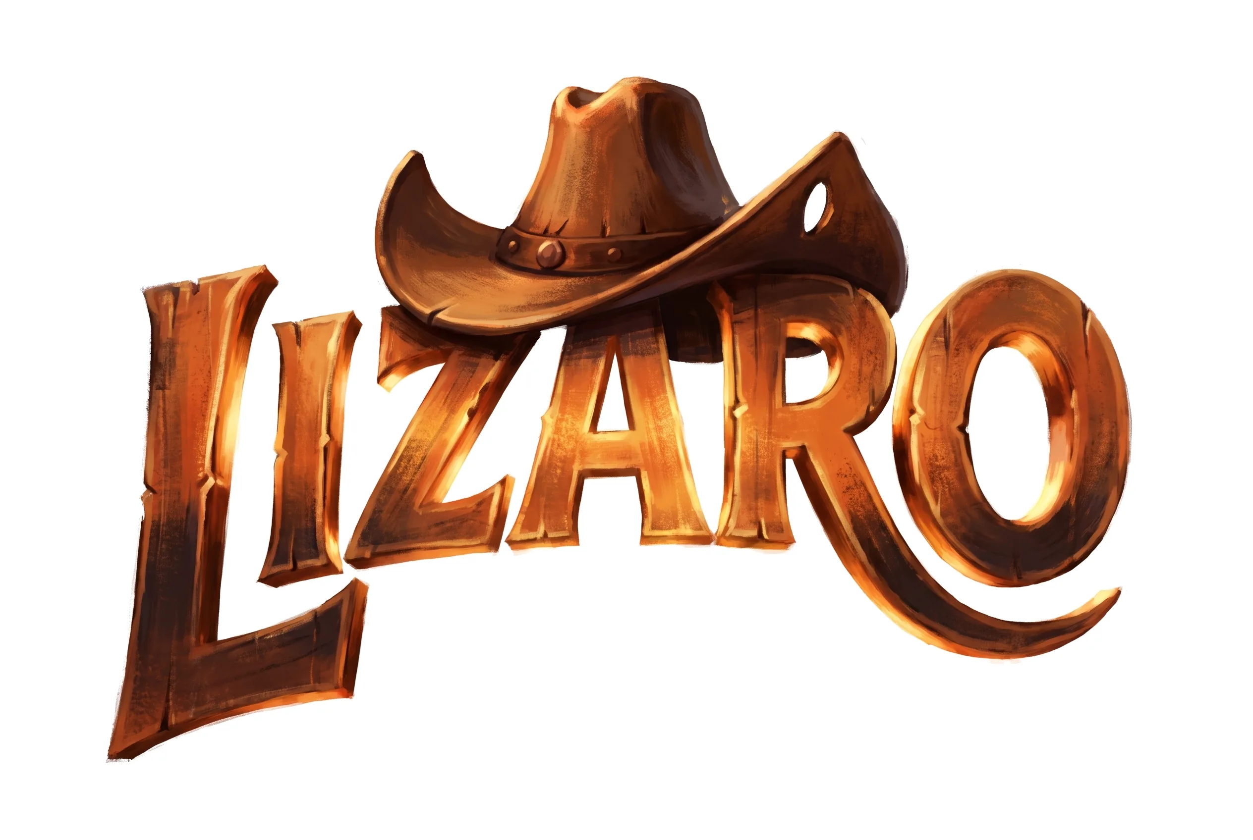 Lizaro, logo con cappello western